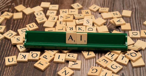 Internet Of Things - A scrabble board with the letters a and a